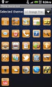 LC Orange Theme screenshot 2