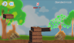 Timber Stack - Physics Game captura de pantalla 4