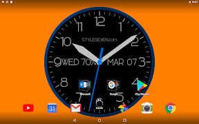 Modern Analog Clock-7 تصوير الشاشة 6