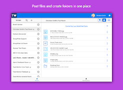 برنامه‌نما Micro Focus TeamWorks عکس از صفحه