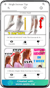 Height Increase screenshot 2