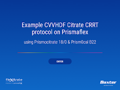 Prismaflex Citrate Protocol screenshot 6