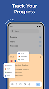 برنامه‌نما Planndu: Tasks, Notes & Focus عکس از صفحه