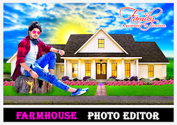 Farm House Photo Editor स्क्रीनशॉट 1