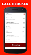 Call Blocker اسکرین شاٹ 1