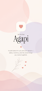 Agapi Couples Relationship App Affiche