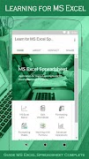 Learn for Microsoft Excel Spre پوسٹر