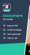Scan PDF Document Page Scanner پوسٹر