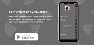 A9 Mini Wifi HD Camera Guide পোস্টার