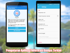 برنامه‌نما Info Gempa Bumi Terkini عکس از صفحه