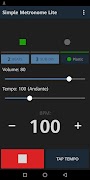 Simple Metronome for musician ảnh chụp màn hình 3