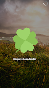 Proverbes irlandais Cartaz