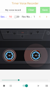 Timer Voice Recorder captura de pantalla 5