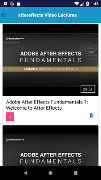 برنامه‌نما Learn After Effects - Focus عکس از صفحه