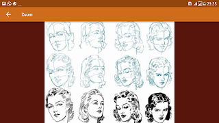 ร่างใบหน้าทีละขั้นตอน ภาพหน้าจอ 4