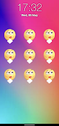 Emoji Pattern Lock Screen スクリーンショット 1