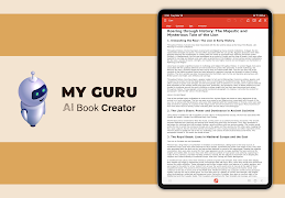 My Guru : AI Book Creator screenshot 7