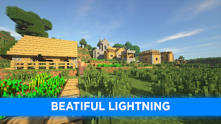 برنامه‌نما Shaders for minecraft عکس از صفحه