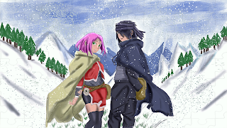 Sasuke Uchiha Game Puzzle syot layar 1