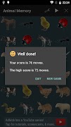 برنامه‌نما Animal Memory عکس از صفحه