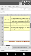 AndroXLS editor for XLS sheets screenshot 1