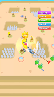 Vegan Stars io: Veggie Warfare imagem de tela 1