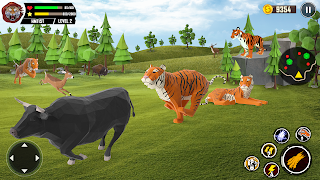 Wild Tiger Simulator Games poster