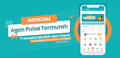 Poster INDIKOM - Pulsa & PPOB