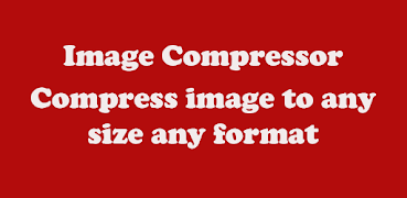 Image Compressor ポスター