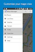 Maps Manager اسکرین شاٹ 5
