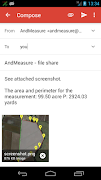 AndMeasure (Area & Distance) स्क्रीनशॉट 6