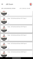 JEE Exam (Quiz, Papers) captura de pantalla 1