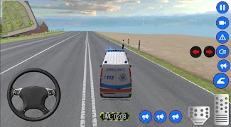 Emergency Ambulance Simulator ảnh chụp màn hình 4