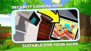 Security Camera Mod Minecraft ảnh chụp màn hình 5
