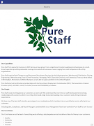 Pure Staff تصوير الشاشة 5