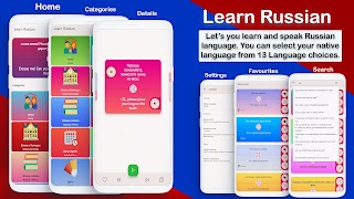 Learn Russian ポスター