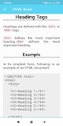 HTML Basic اسکرین شاٹ 5