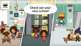 Toca Life: School screenshot 1
