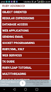 Learn Ruby Complete Guide Offline اسکرین شاٹ 1