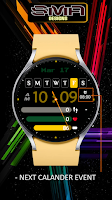 1 Schermata Modern Dashboard Watch Face 03