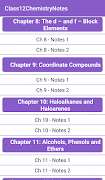 12th Chemistry Notes screenshot 1