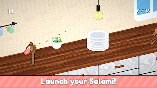 Salami Dash syot layar 2