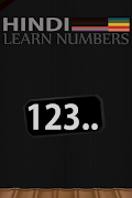 Hindi Numbers & Counting Affiche