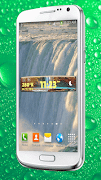 Météo Cascade Horloge Widget capture d'écran 3