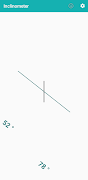 برنامه‌نما Simple Inclinometer عکس از صفحه
