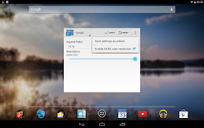 برنامه‌نما Resolution Changer عکس از صفحه