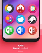 Bloom Icon Pack captura de pantalla 4