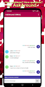 برنامه‌نما AskAround - ask question / cha عکس از صفحه