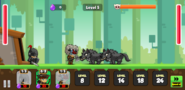 Hero Strike - Battle Arena captura de pantalla 4