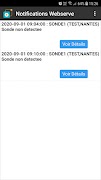 Notifications Webserve screenshot 1